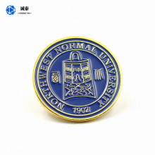 【金色花瓣徽章,雕刻便宜胸章,各类徽章免费设计图片】金色花瓣徽章,雕刻便宜胸章,各类徽章免费设计