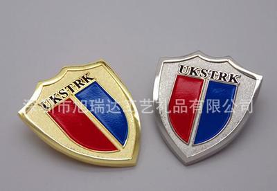 【厂家 锌合金胸章 胸牌 金属烤漆徽章定制 欢迎来图来样定制】价格_厂家_图片 -
