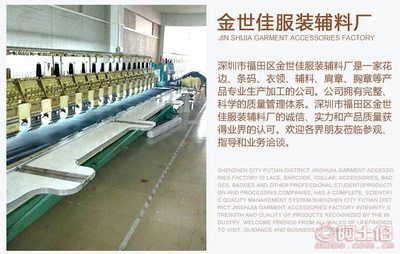 【金世佳厂家直销涤纶丝手工钉珠珠管条码花边女装时尚婚纱花边辅料1088-1】深圳市福田区金世佳服装辅料厂 - 产品库