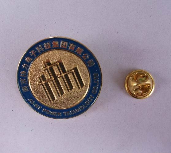 铜材异形徽章 合金烤漆胸针磁性 胸章扣针 帽徽 珐琅胸章制LOGO