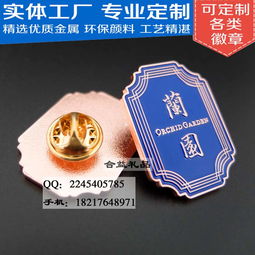 上海徽章订做,金属胸章胸牌,高档西装胸针制作