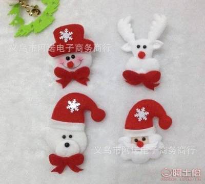 【阿诺厂家直销闪光毛绒胸针圣诞发光胸章老人雪人圣诞节礼品饰品】义乌市阿诺电子商务商行 - 产品库