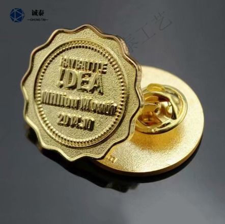 【中国企业徽章定制,活动企业胸章制作,深圳诚泰生产徽章厂】-