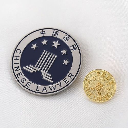 中国律师徽章 职业象征与专业精神的物化体现